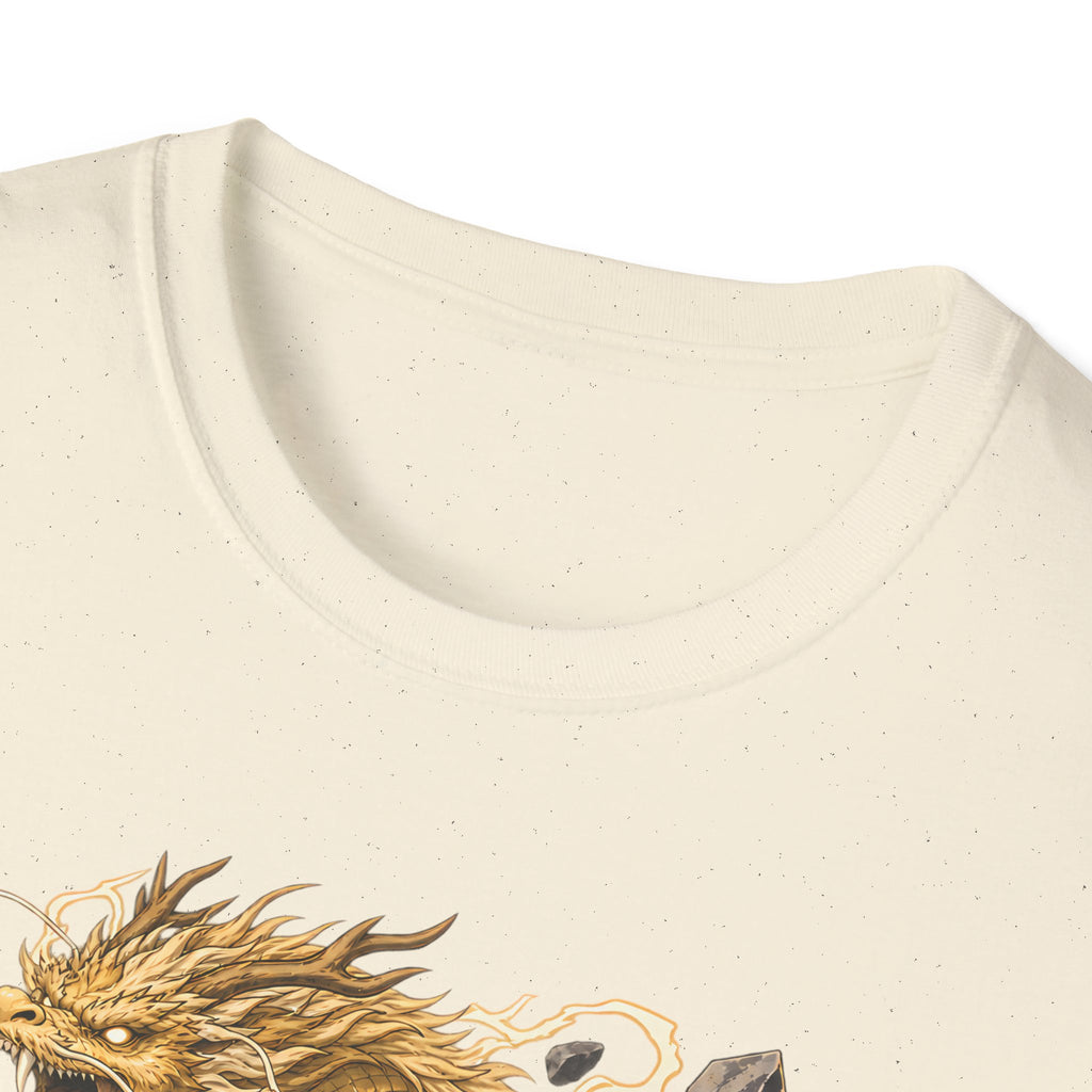 Golden Dragon | Ninja Dragon Kick | Martial Arts Warrior T Shirt