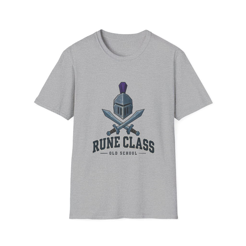 "Rune Class" OSRS / Runescape Inspired T-Shirt – Medieval Knight Helmet
