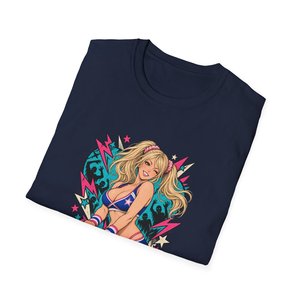 Juliet Starling | Lollipop Chainsaw | Zombie Game | Sexy Pin Up Girl T Shirt