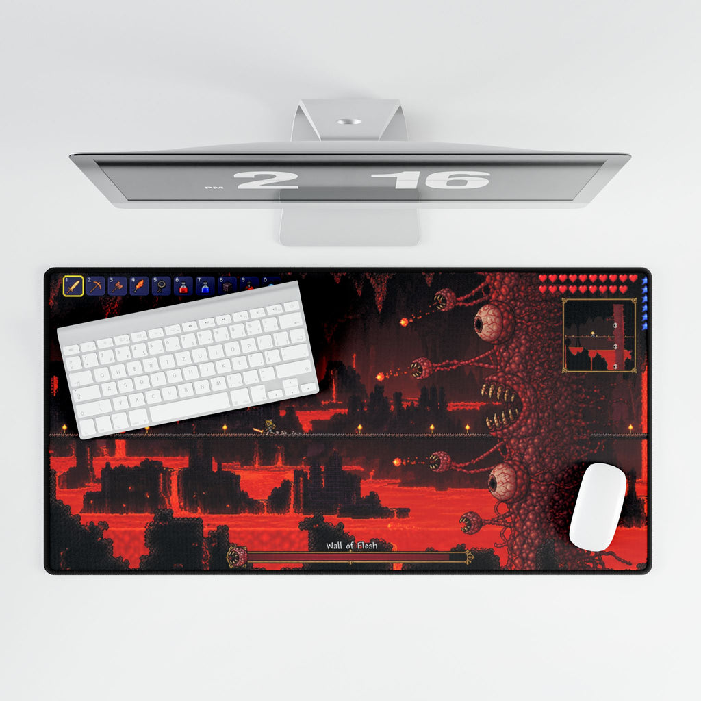 Terraria | Desk Mat | Boss Battle Mouse Pad
