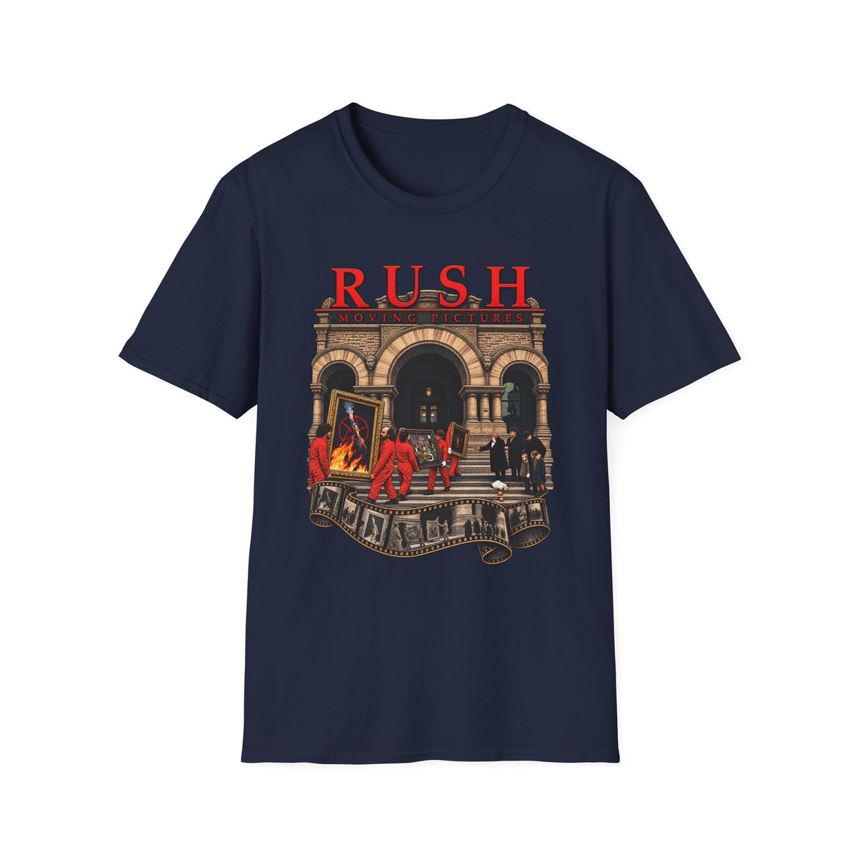 Rush | Moving Pictures | Prog Band Album Art T-Shirt