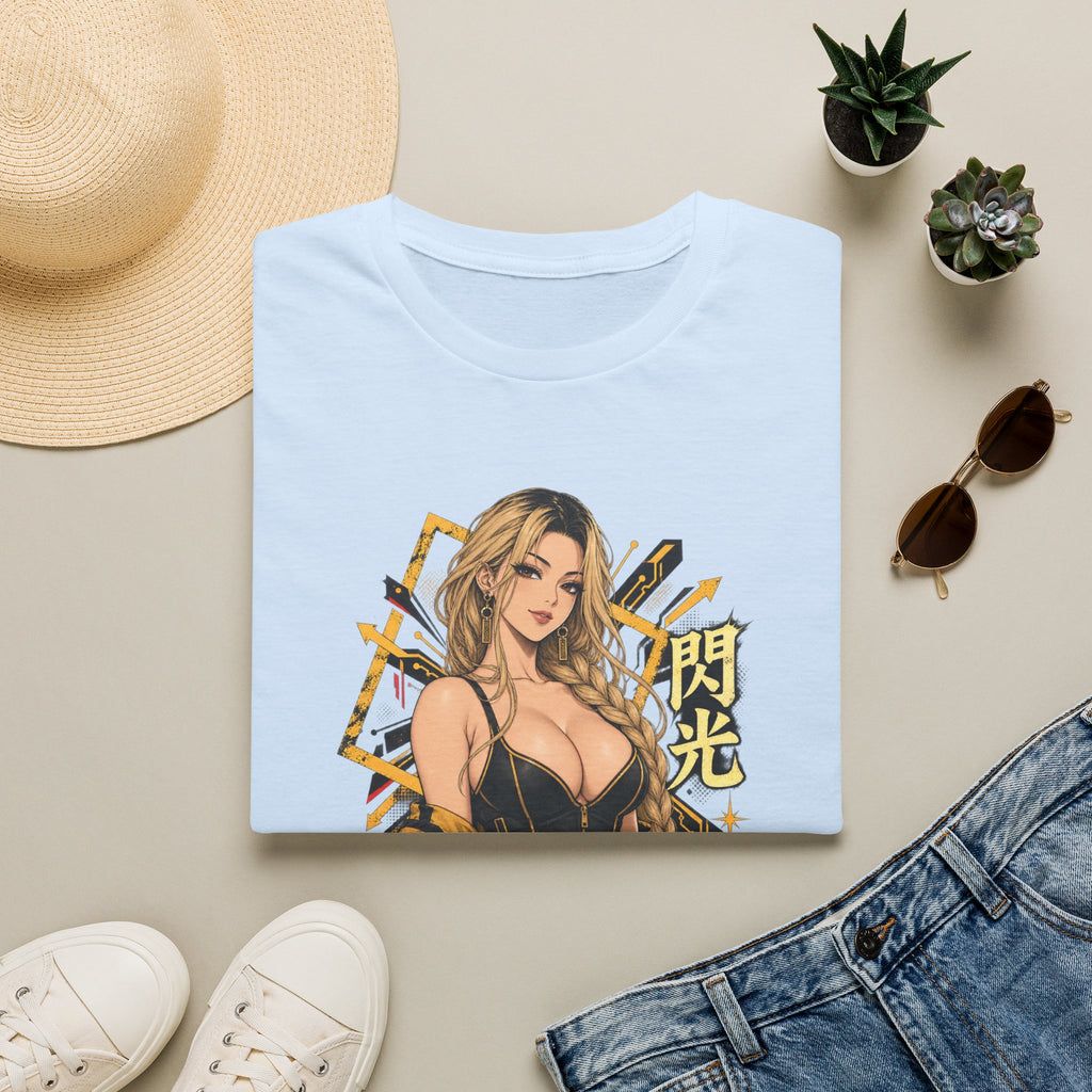 Sunny | Sexy Pin Up Golden Samurai Hot Girl T-Shirt