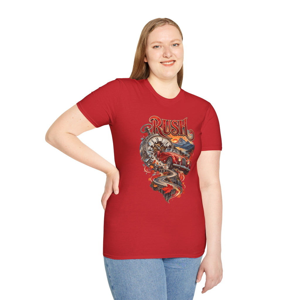 Rush | Prog Band | Red Barchetta | Graphic T-Shirt