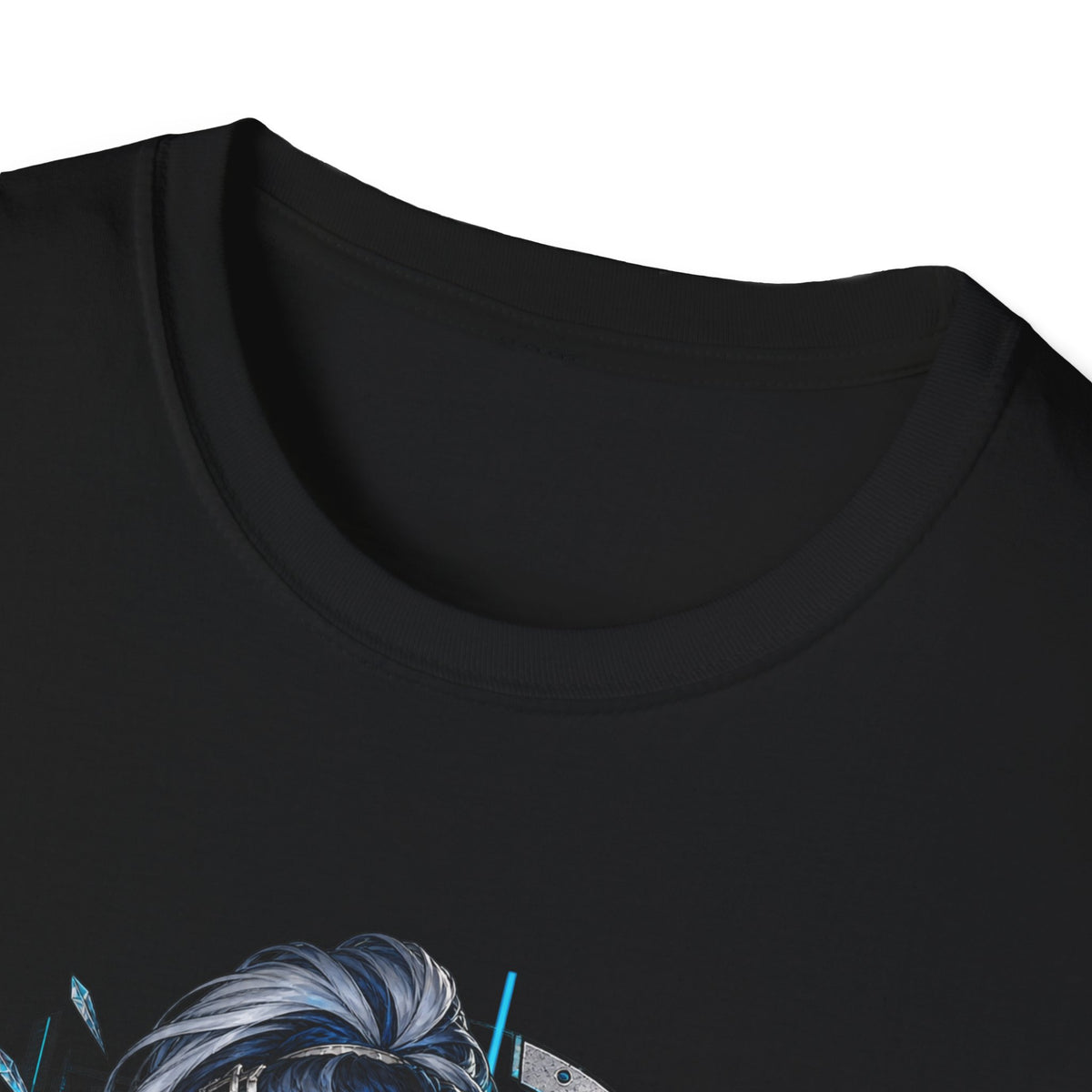 Angel | Sexy Cyberpunk Anime Sorceress Pin Up Girl | Waifu Graphic T-Shirt