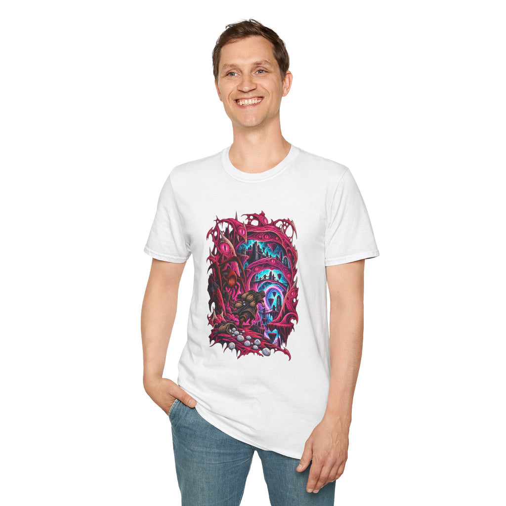 Abyssal Runecrafting | OSRS | Runescape | Psychedelic Portal Graphic T-Shirt