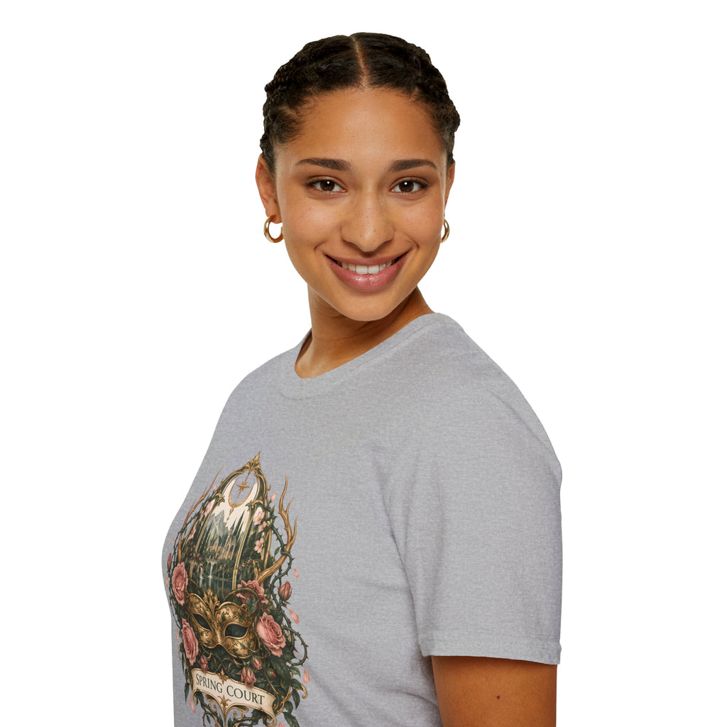 Spring Court | ACOTAR Book Floral Masquerade T-Shirt