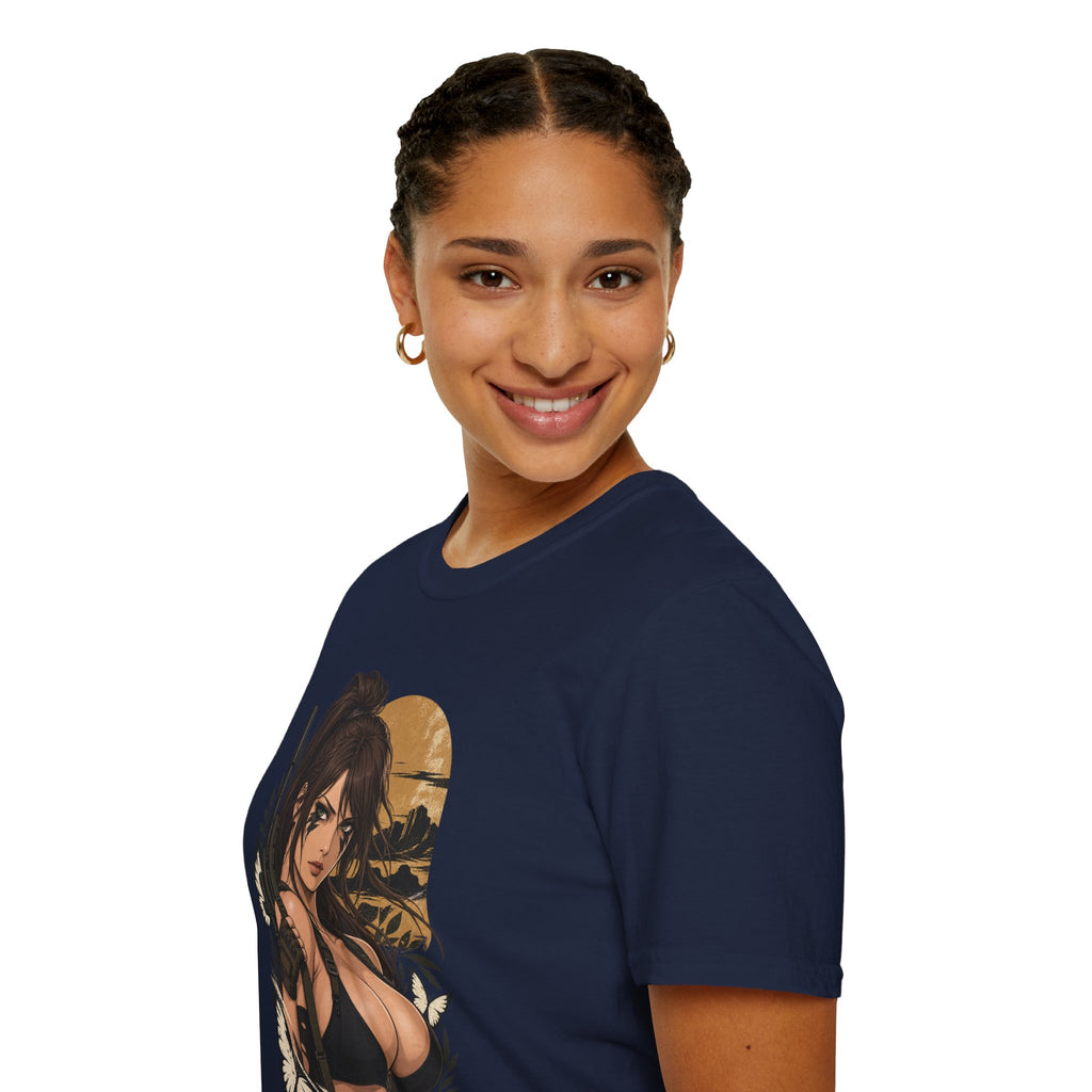 Quiet | Metal Gear | Anime Style Pin Up Gamer Girl T Shirt