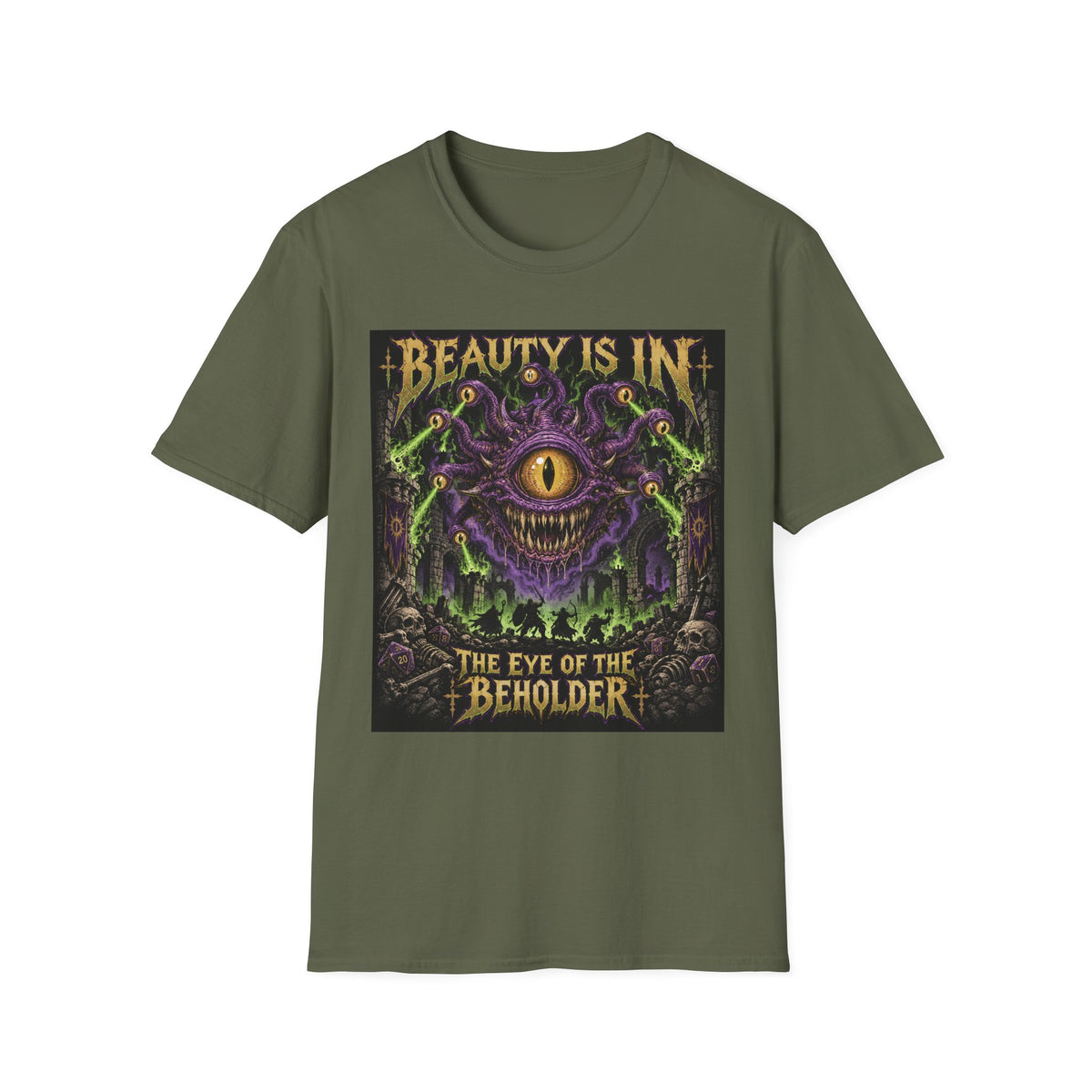 Beauty Is In Tee — Eye of the Beholder Fantasy Graphic T-Shirt