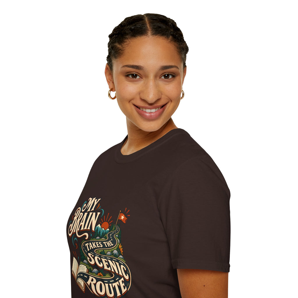 The Scenic Route | A Beautifully Different Mind | Neurodivergent Shirt