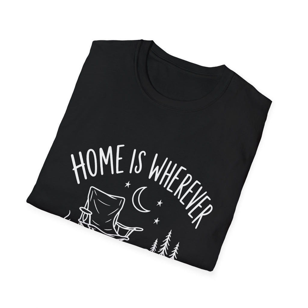 Van Life Gift | Home Is Wherever I Park It  Tee