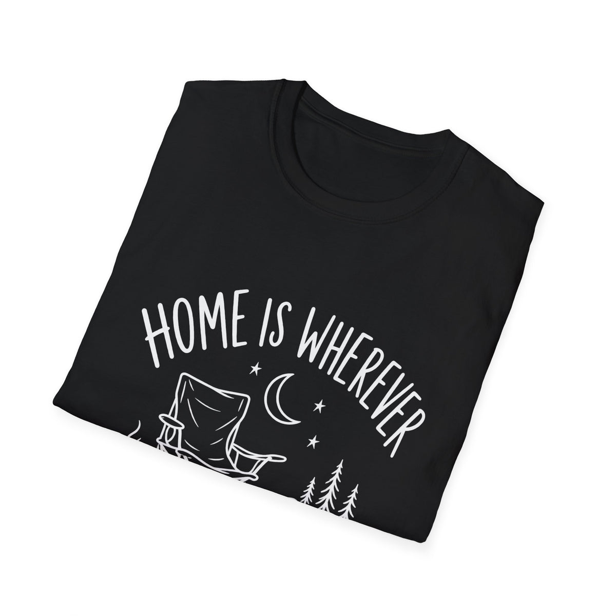 Van Life Gift | Home Is Wherever I Park It  Tee