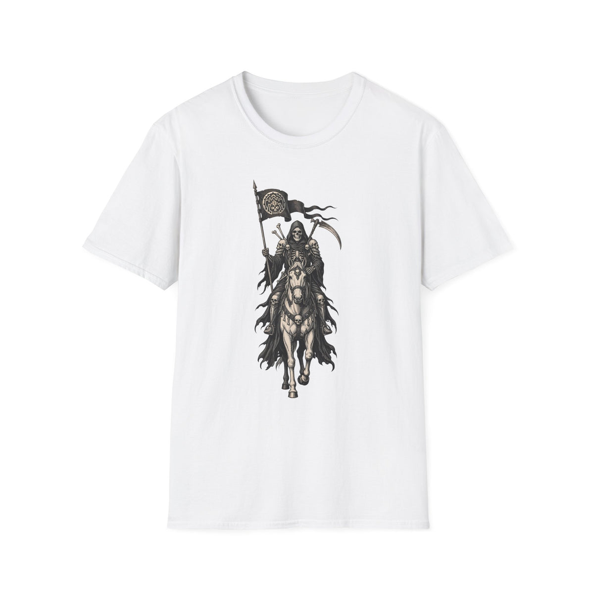 Fear the Reaper - T-Shirt Gothic / Fantasy Grim Reaper