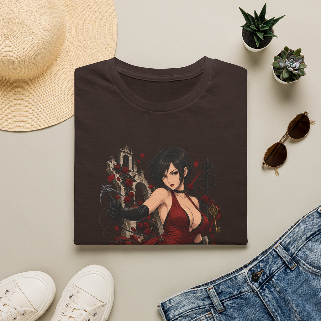 Ada Wong | Resident Evil | Anime Style Pin up Girl T-Shirt