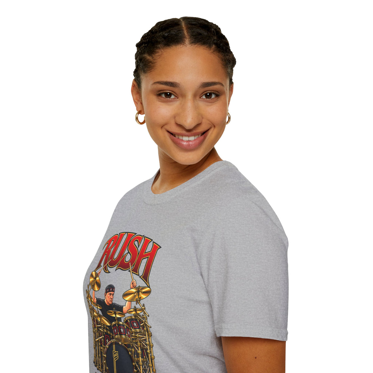 Rush | Neil Peart Drum Solo | Prog Rock Drummer Graphic T-Shirt