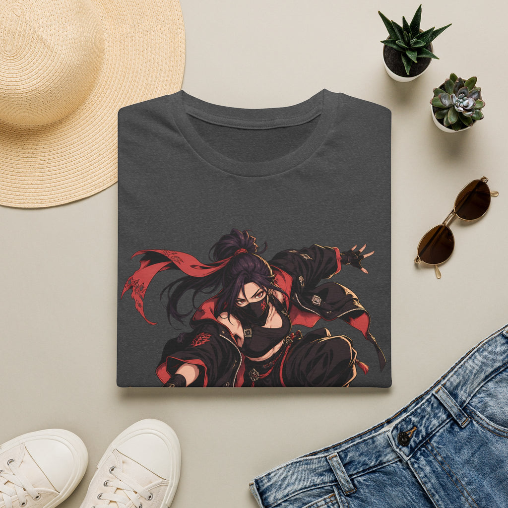 SHING! | Rooftop Samurai Girl | Japanese Anime Style Fight Shirt
