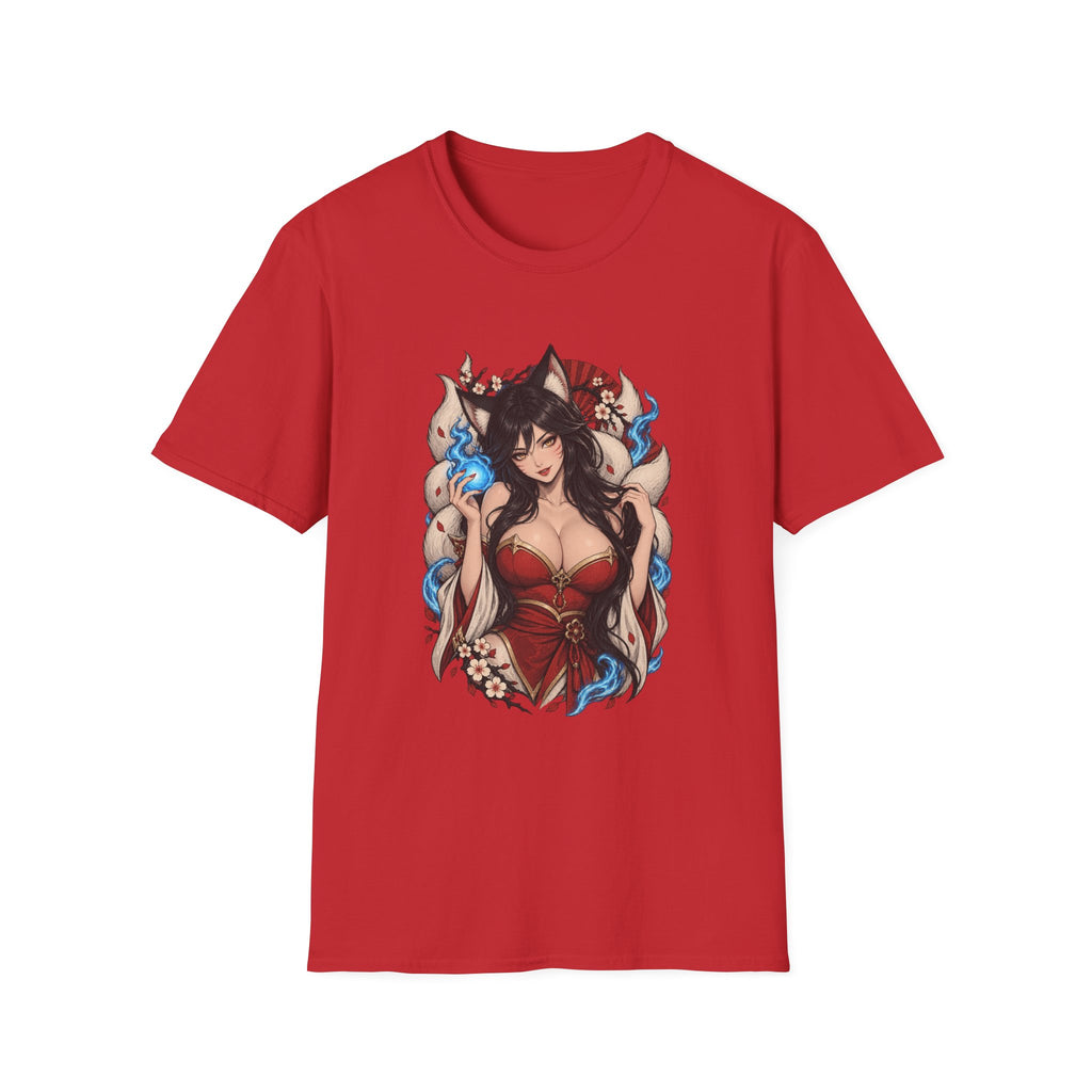 Ahri | League of Legends | Anime Pin Up Kitsune Girl T-Shirt