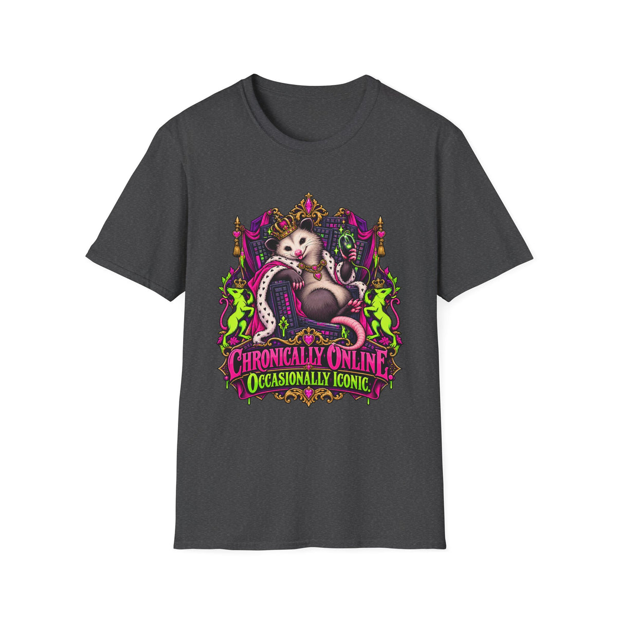 Chronically Online, Occasionally Iconic | Sloth Graphic Tee