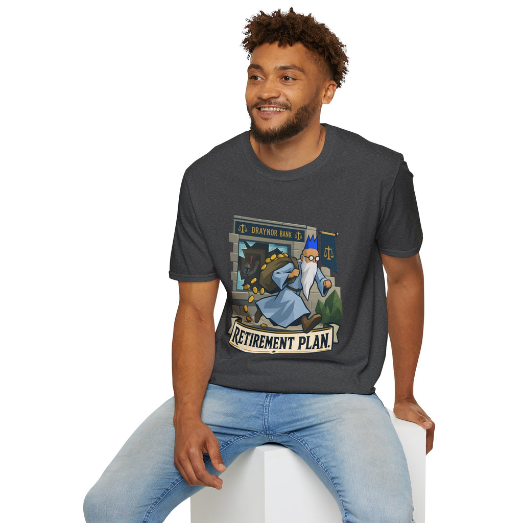 Retirement Plan Wise Old Man OSRS / Runescape T-Shirt