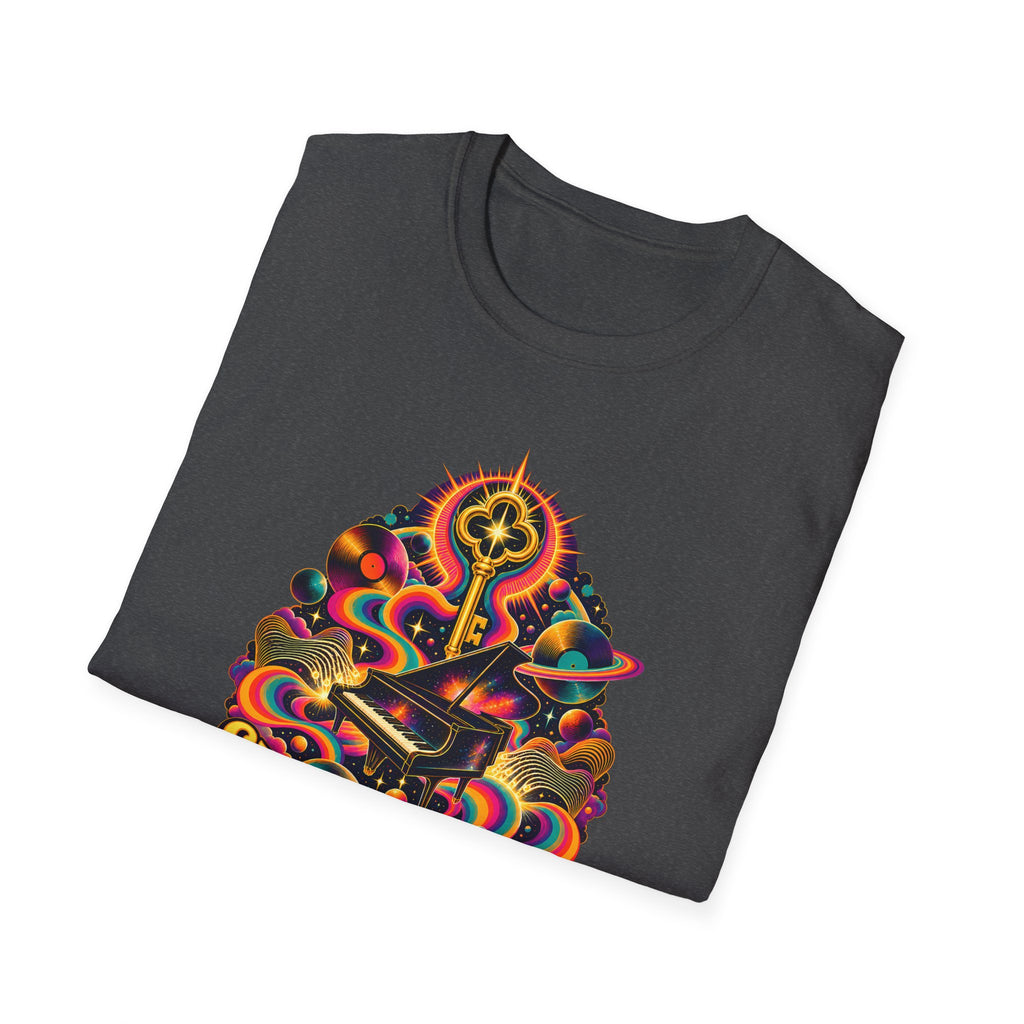 Stevie Wonder Psychedelic Key Songs In The Key of Life T-Shirt