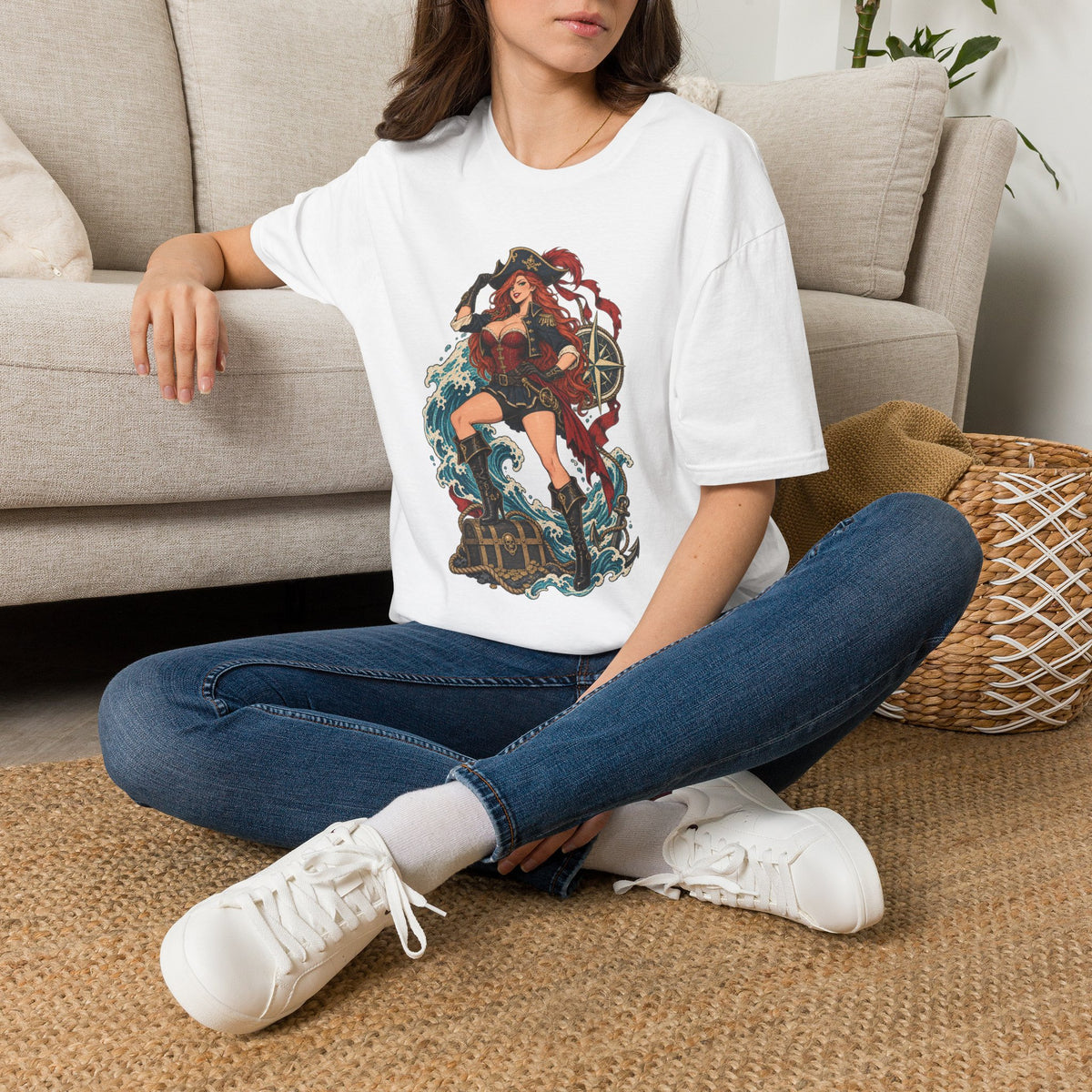 Miss Fortune | League of Legends | Sexy Pirate Pin-Up T-Shirt