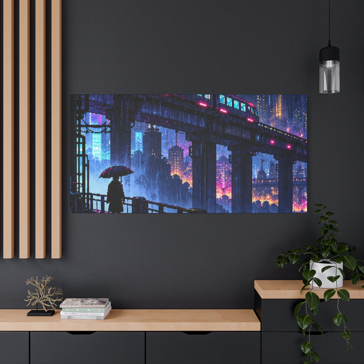 Stretched Matte Canvas Print — 1.25" Depth (Custom Design)