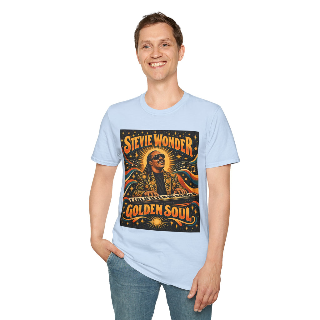 Stevie Wonder Golden Soul T‑Shirt