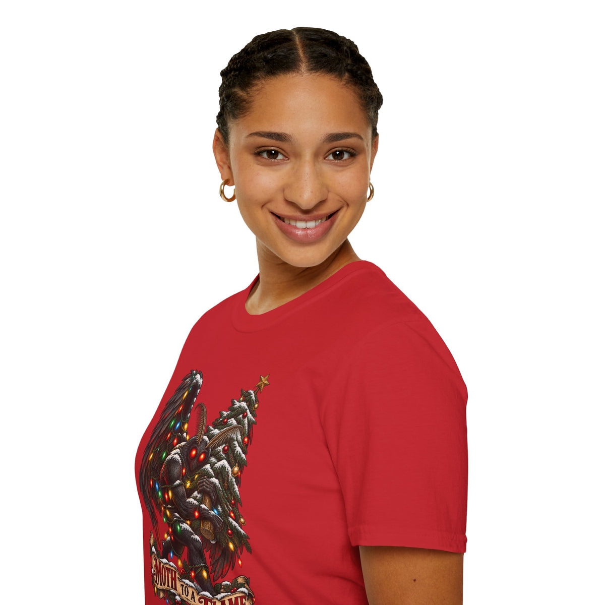 Moth to a Flame | Mothman | Christmas T Shirt
