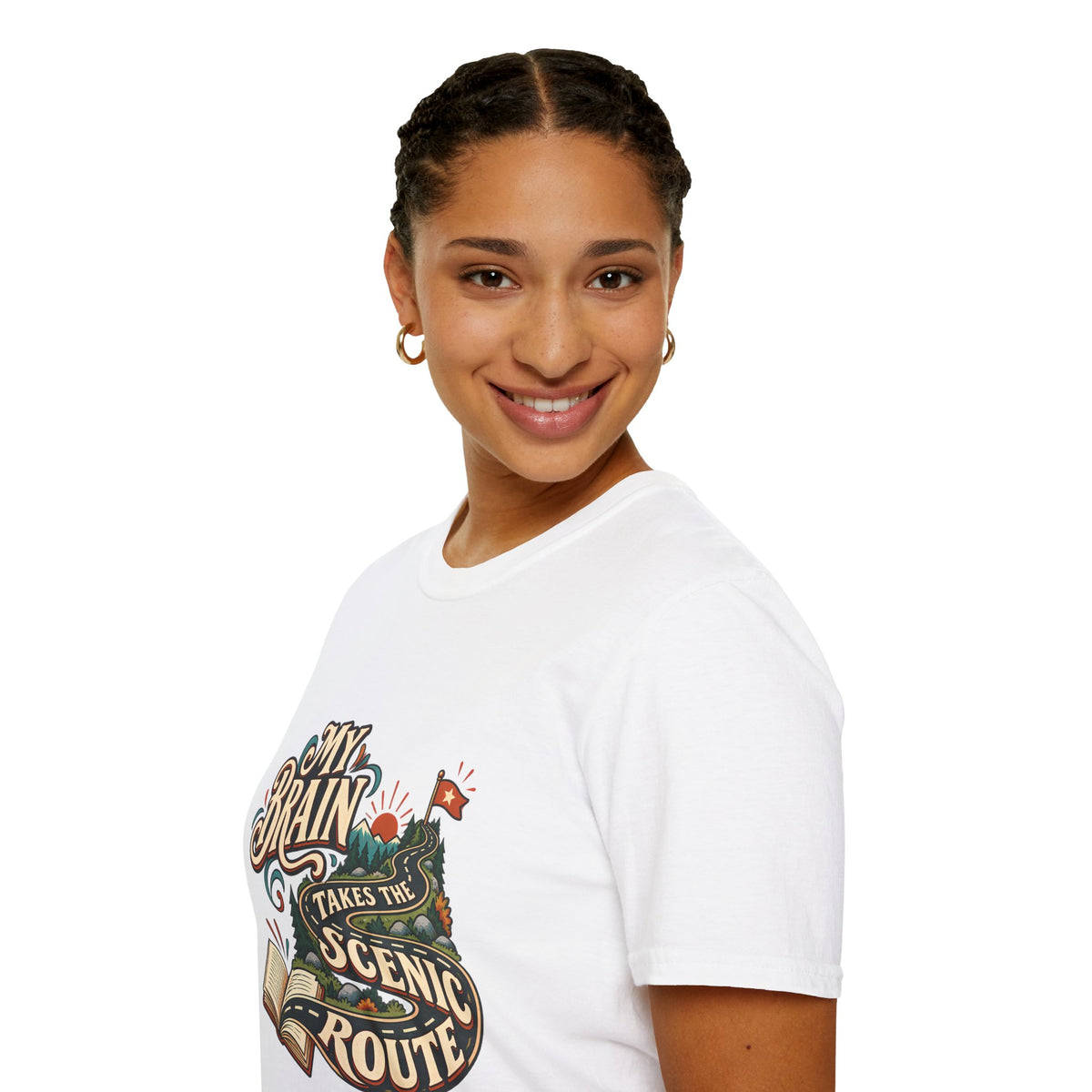The Scenic Route | A Beautifully Different Mind | Neurodivergent Shirt