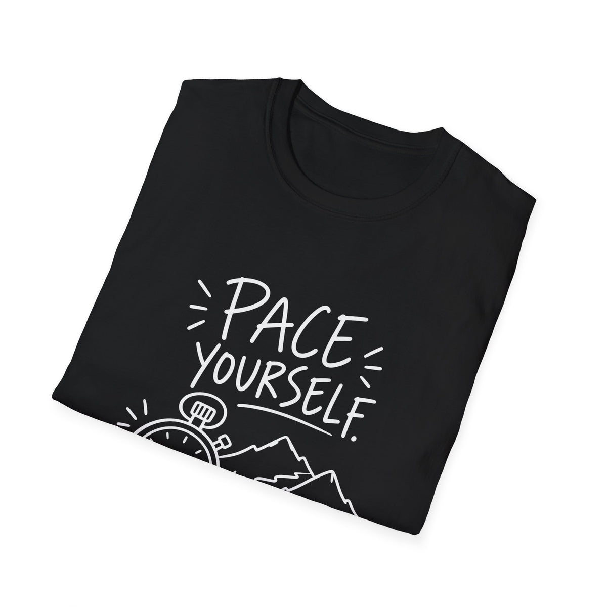 Runner Gift | Pace Yourself, Panic Later | Graphic Tee