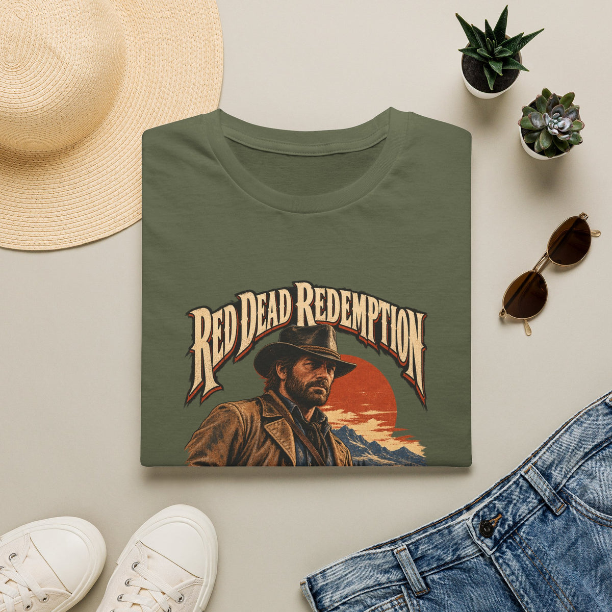 Red Dead Redemption | Arthur Morgan Vintage Western T-Shirt