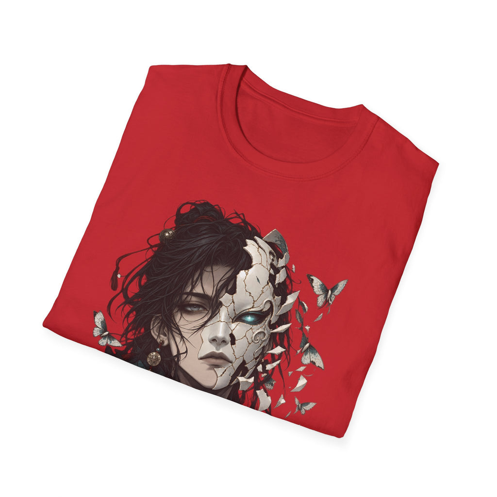 Mask Unfurls | Japanese Anime Style Mask Graphic Shirt