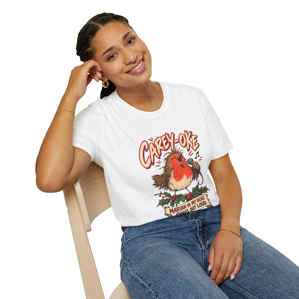 Robin 'Carey-oke' T-Shirt | Mariah in My Head Funny Holiday Tee
