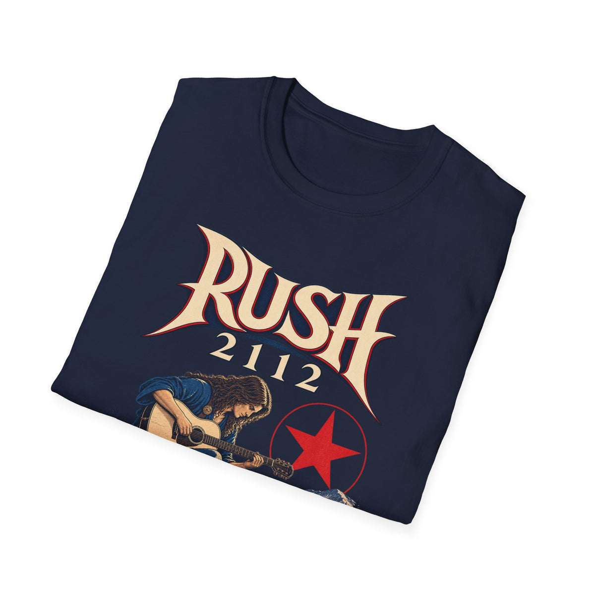 Rush | 2112 | Acoustic Guitar | Prog Band T-Shirt