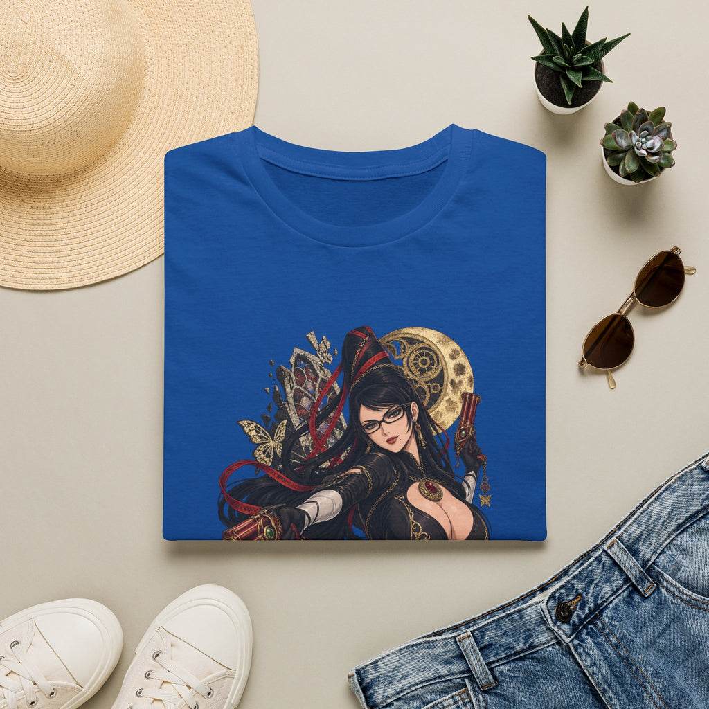 Bayonetta | Sexy Gothic Gaming Anime Pin Up Girl | Gothic Sorceress T-Shirt
