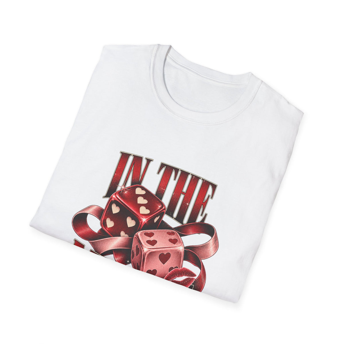 In The Middle | Sugababes | Retro Red Dice Graphic T Shirt