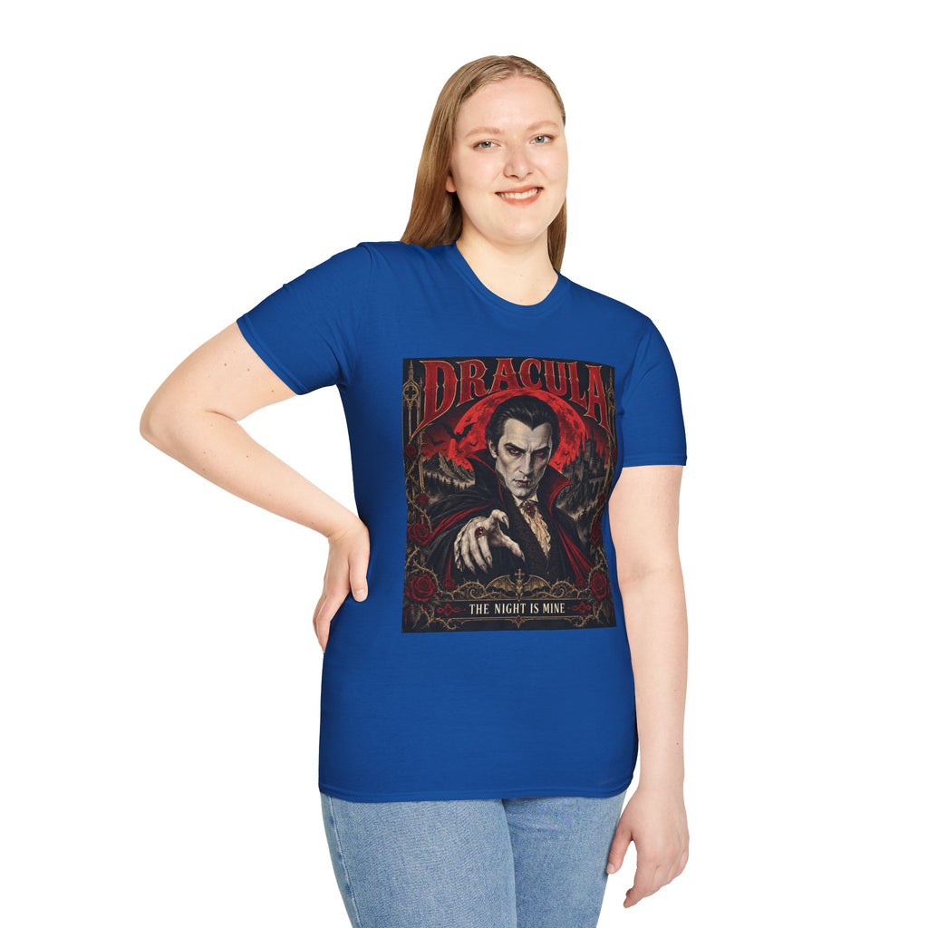 Dracula Graphic T‑Shirt — Vintage Vampire Horror Tee
