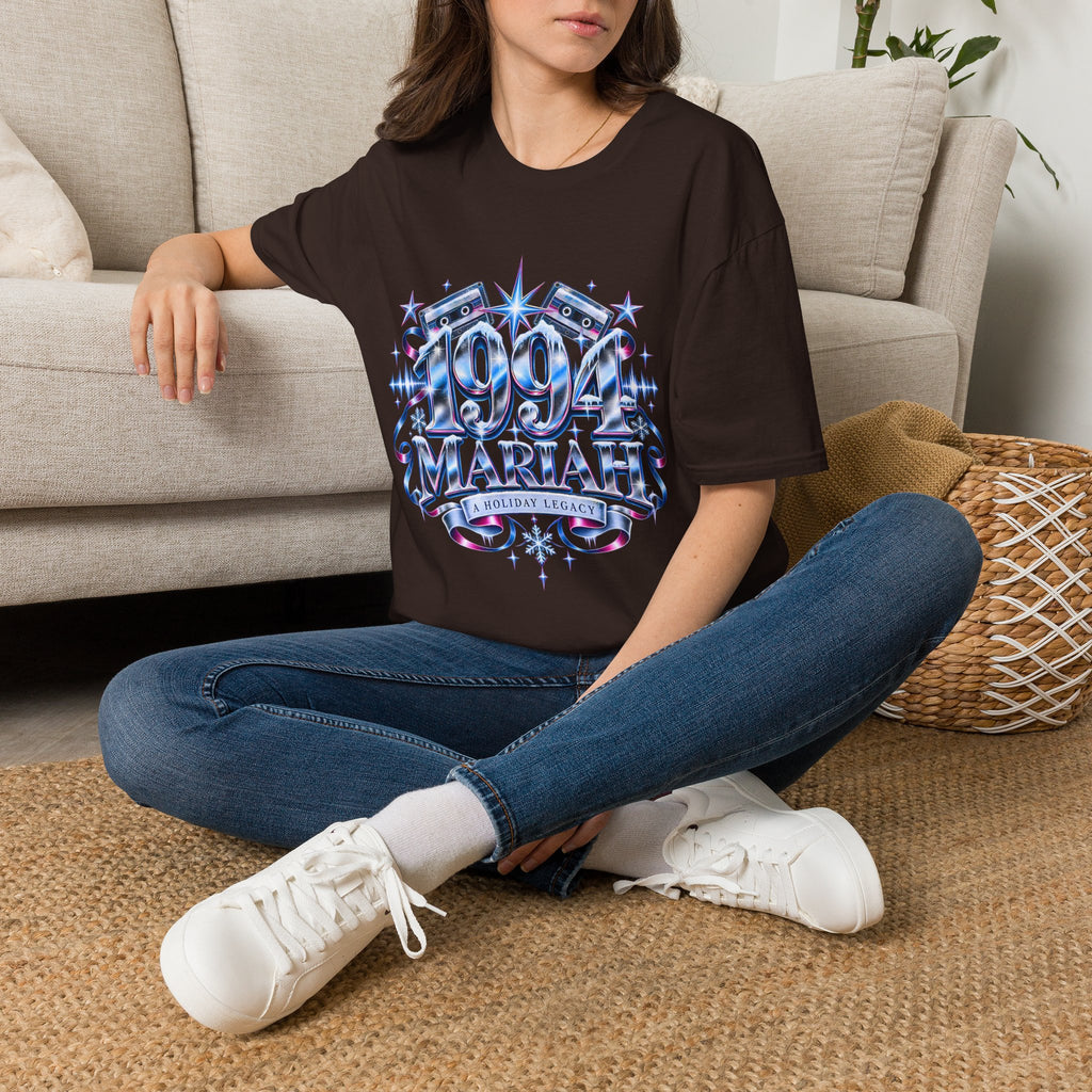 1990s Mariah Carey Graphic T-Shirt | Retro Cassette Pop Vintage Tour Style