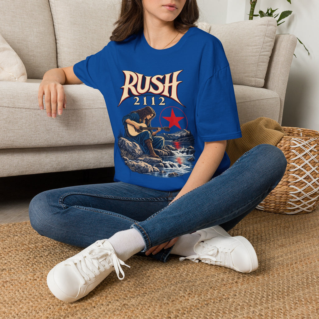 Rush | 2112 | Acoustic Guitar | Prog Band T-Shirt