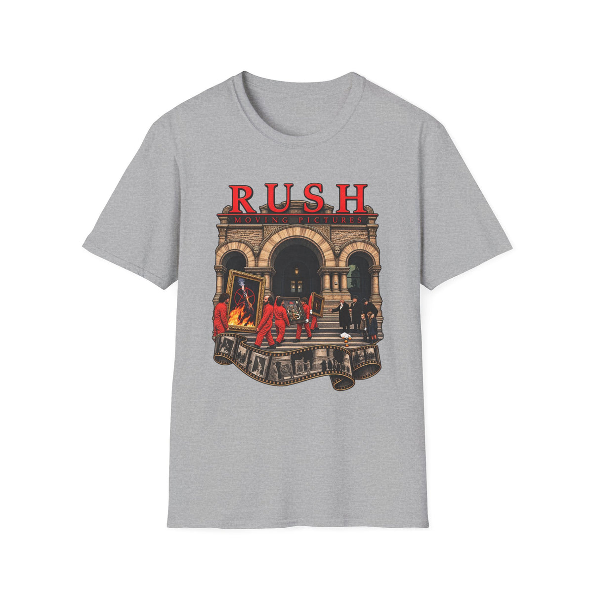 Rush | Moving Pictures | Prog Band Album Art T-Shirt