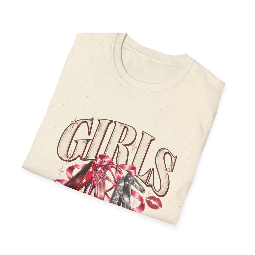 Sugababes |  Red Heels & Ribbons | Girls Night T Shirt