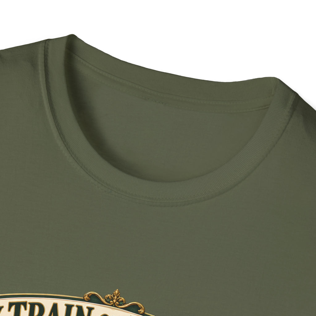 Train of Thought Vintage Steam Engine T-Shirt | My Train of Thought Has a Full Working Timetable
