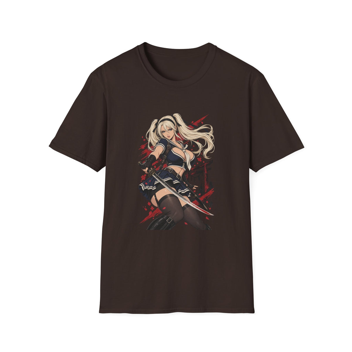 Babydoll | Sexy Sucker Punch Anime Ninja Samurai Pin Up Girl Graphic T-Shirt
