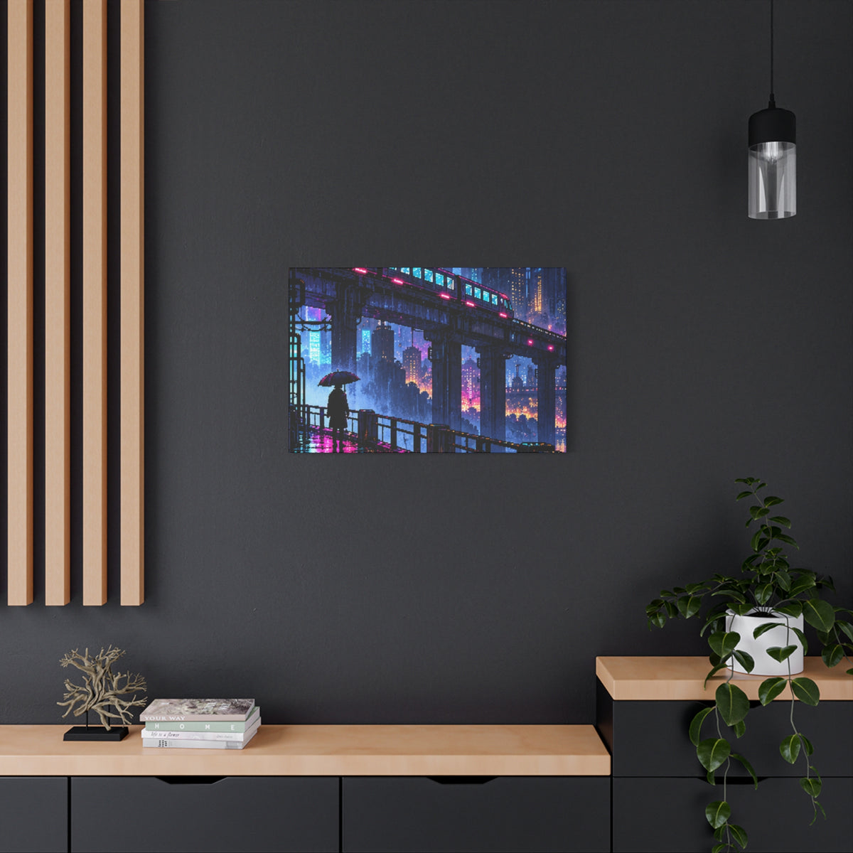 Stretched Matte Canvas Print — 1.25" Depth (Custom Design)