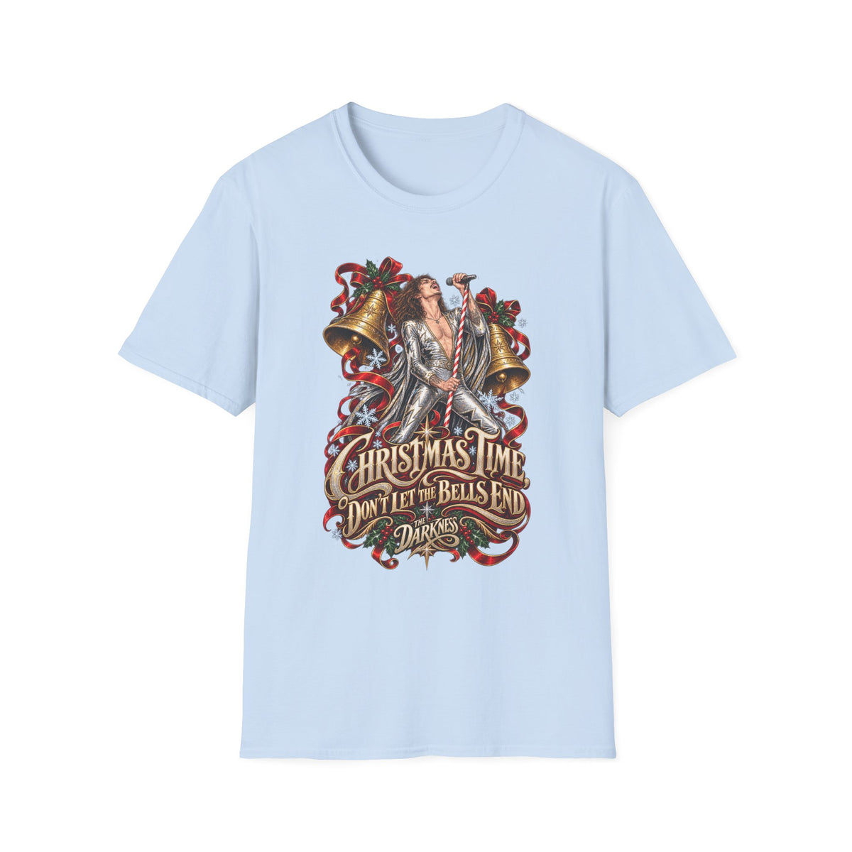 Christmas Time Don't let the Bells End | The Darkness | Christmas Rock T-Shirt