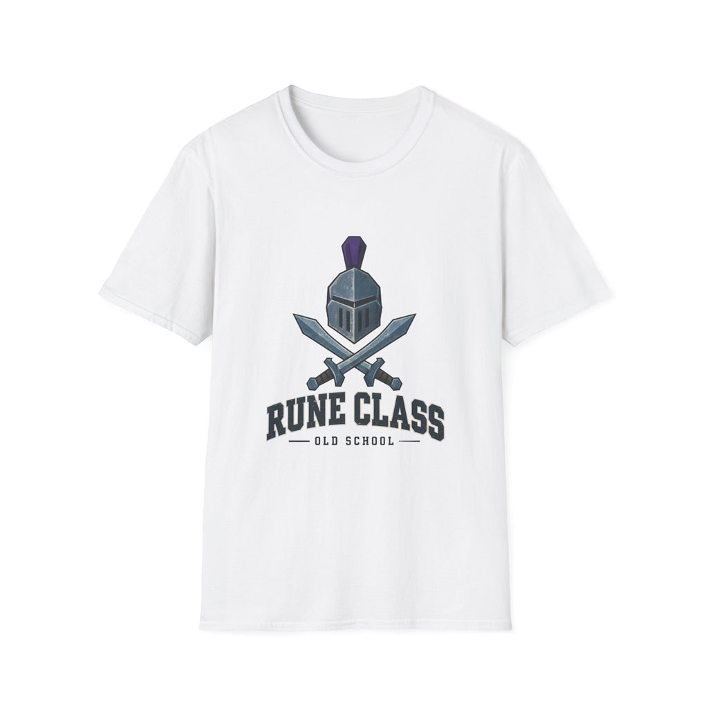 "Rune Class" OSRS / Runescape Inspired T-Shirt – Medieval Knight Helmet