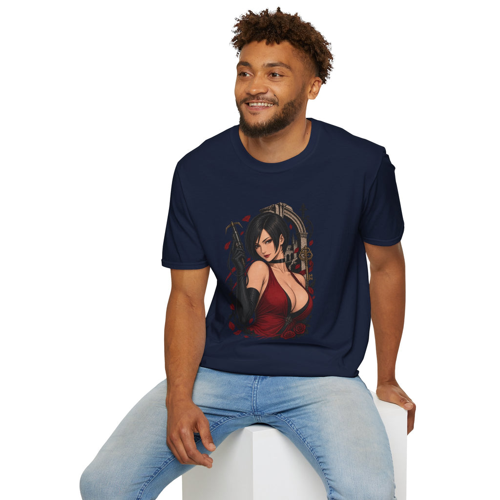 Ada Wong | Residsent Evil Gothic Anime Pin Up Girl T-Shirt