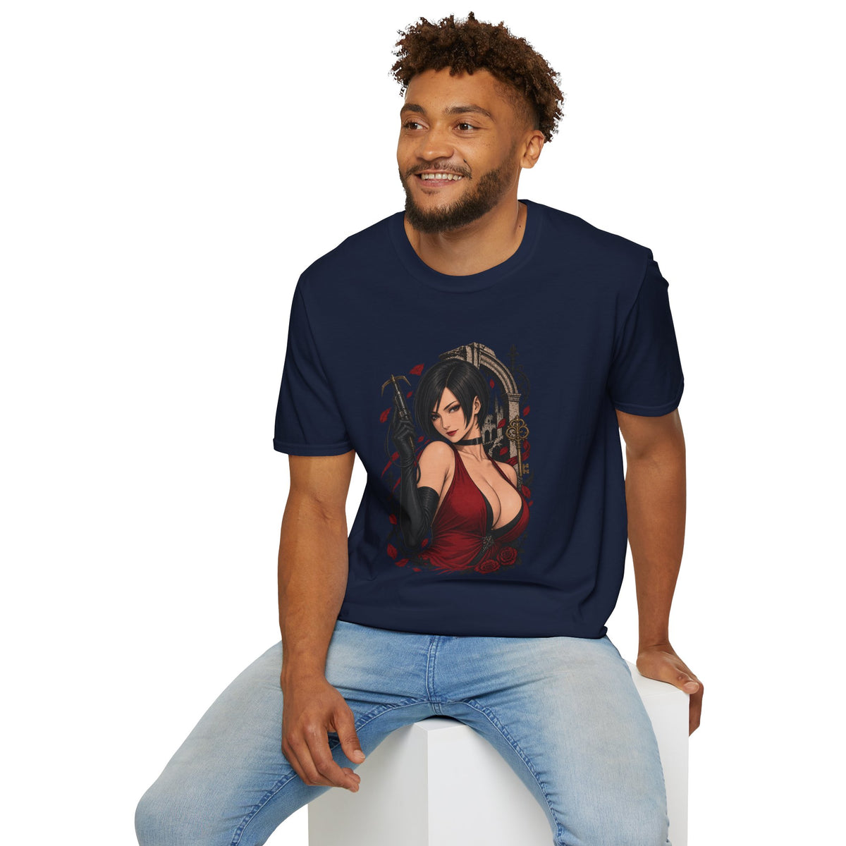 Ada Wong | Residsent Evil Gothic Anime Pin Up Girl T-Shirt