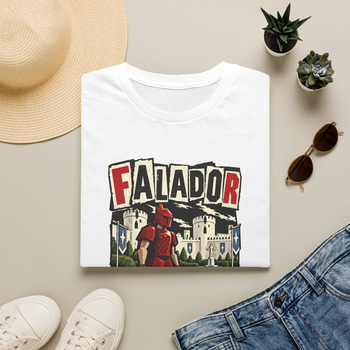 Falador 'Never Forget' Falador Massacre Runescape Inspired T-Shirt