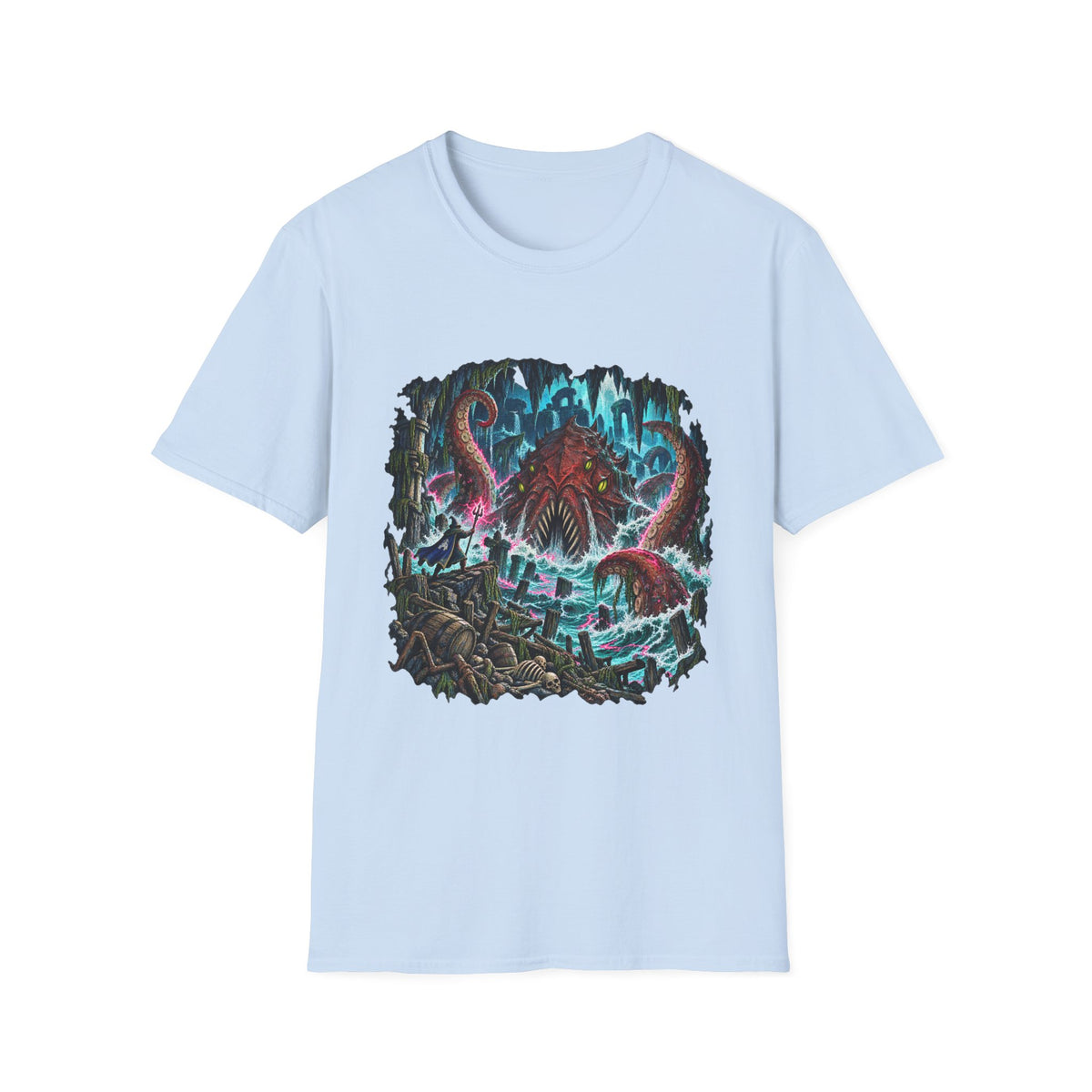 Kraken vs Trident | OSRS | Runescape Inspired T Shirt