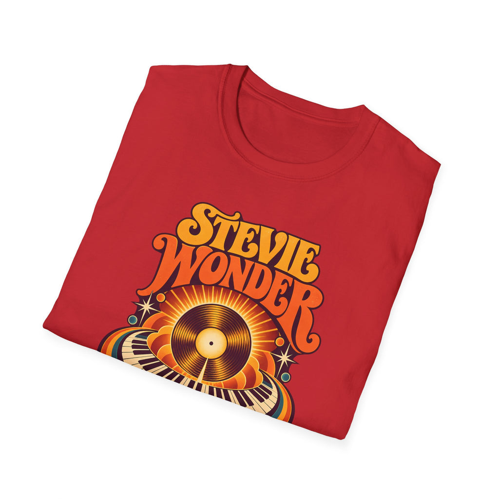Stevie Wonder Retro Vinyl Tee - Songs In The Key Of Life Graphic T-Shirt